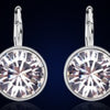Earrings for Women Bella Clear Crystal Clip Stud Earrings