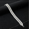 Luxury Rhinestone Crystal Bracelets For Women Fashion Silver Bracelets