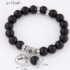 Pulsera Mujer Fashion Glass Bead Strand Bracelet