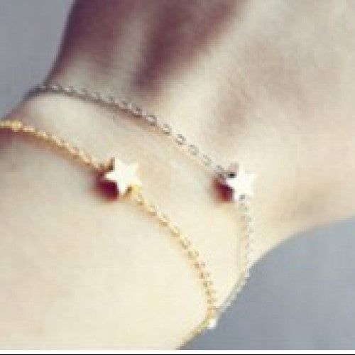 2015 Fashion Style Charm Women Bracelet Simple Star Bracelet