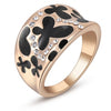 Austrian Crystal Stellux Party Jewelry Italina Antique Ring